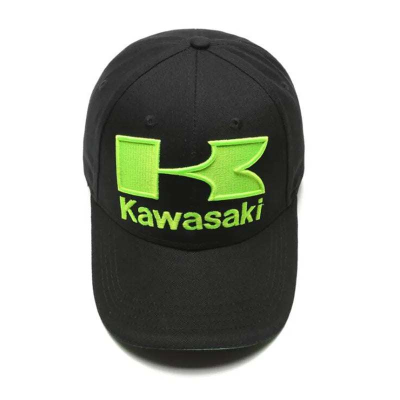 Kawasaki Racing Black Baseball Cap