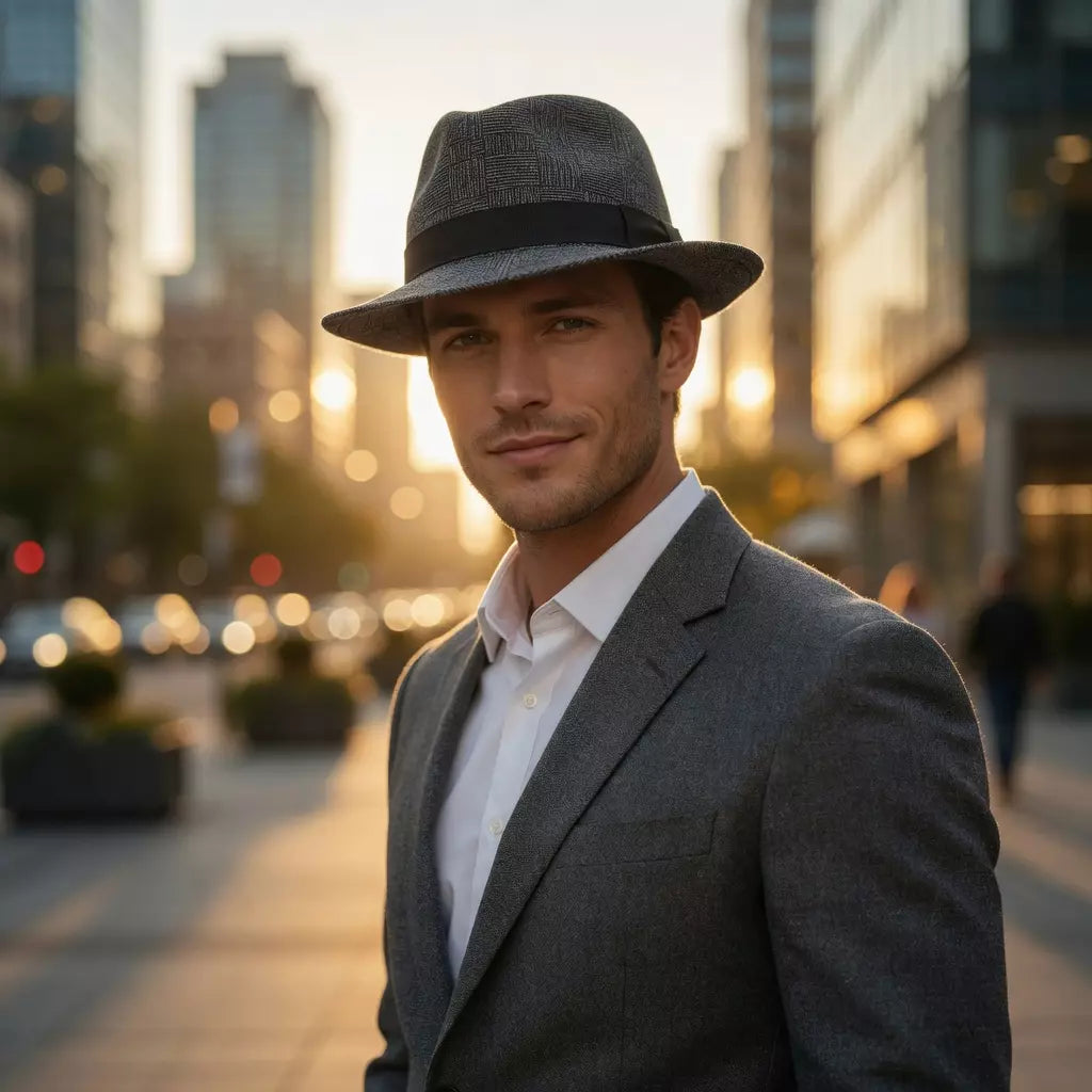 Kenhof Linen Porkpie Hat