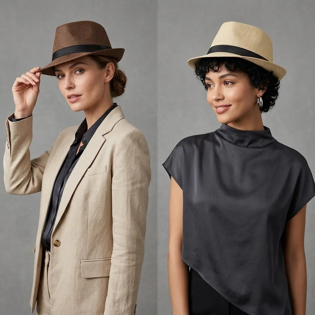 Kent Marbled Trilby Hat