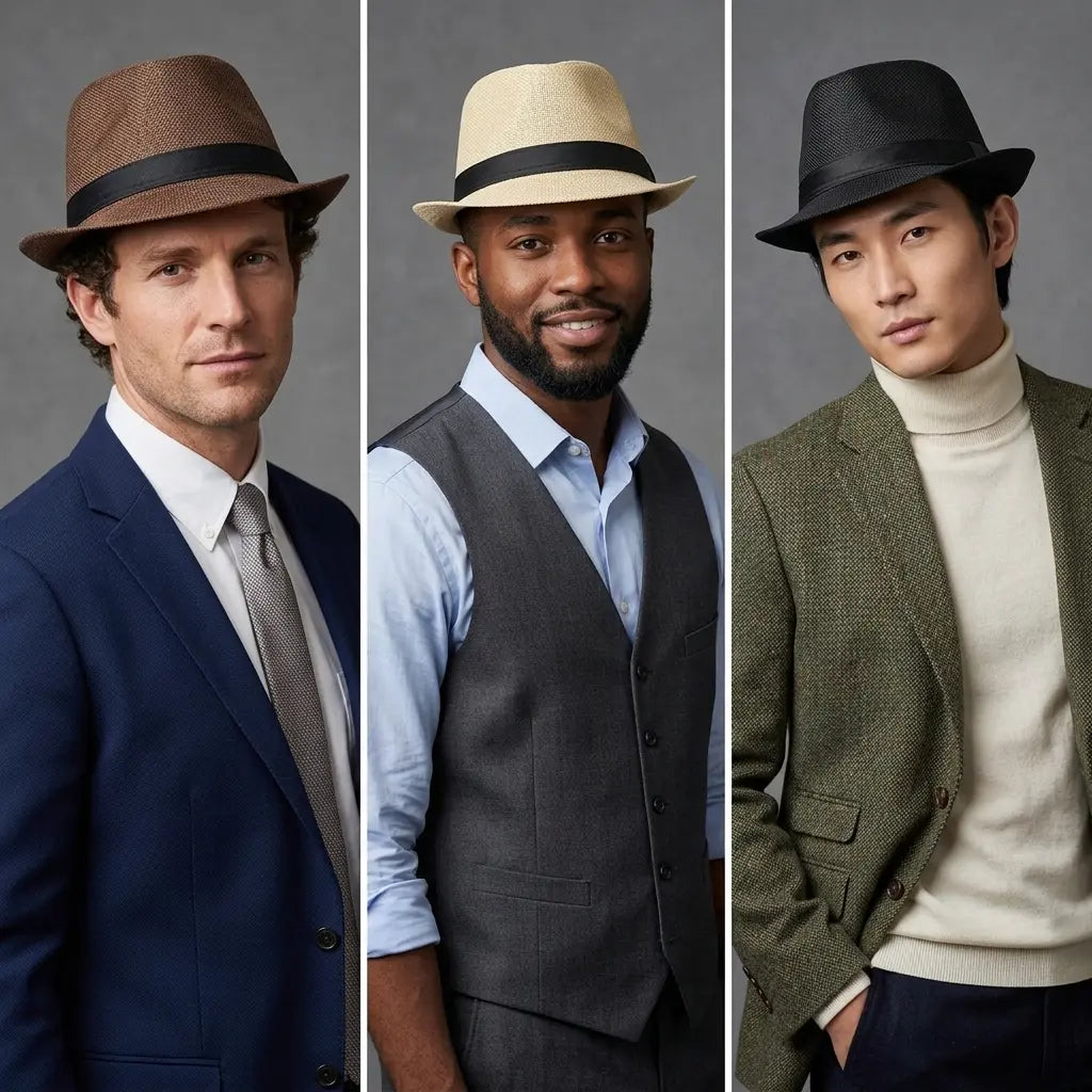Kent Marbled Trilby Hat