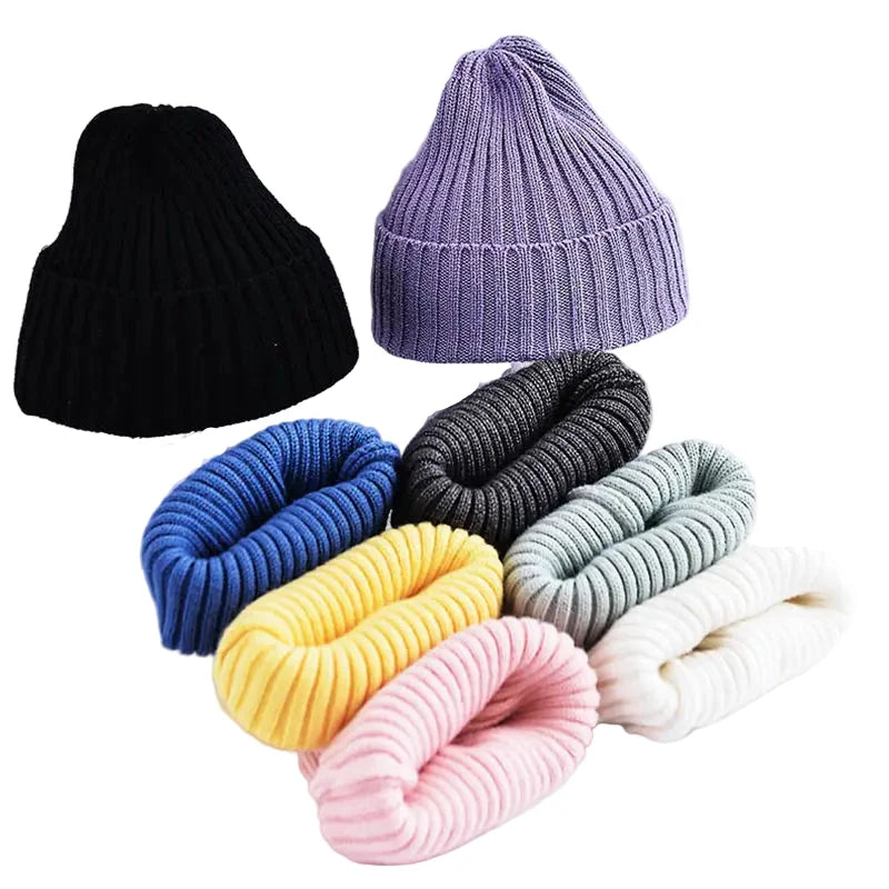Kids Winter Knitted Beanie