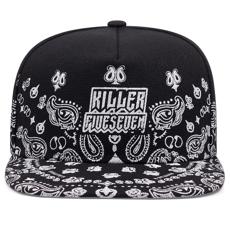 Killer 5/7 Cashew Flowers Snapback Cap