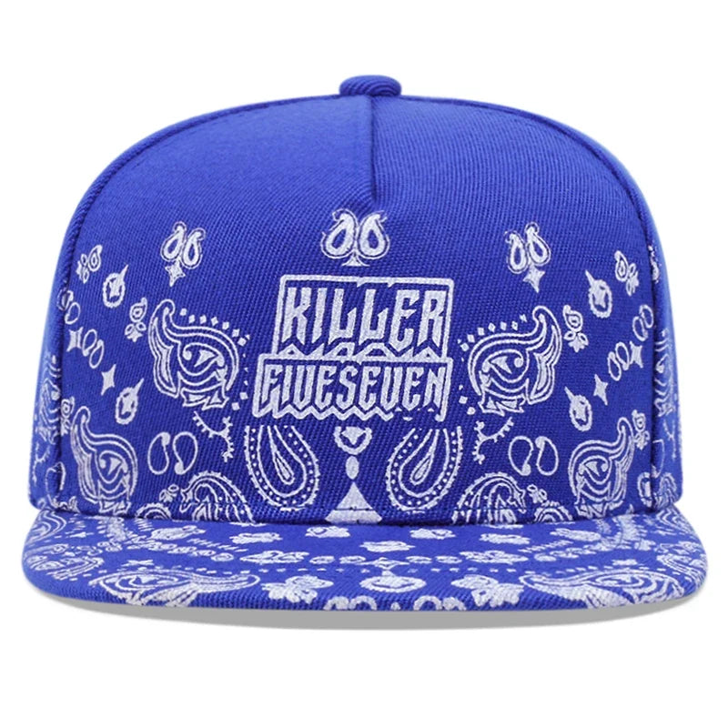 Killer 5/7 Cashew Flowers Snapback Cap