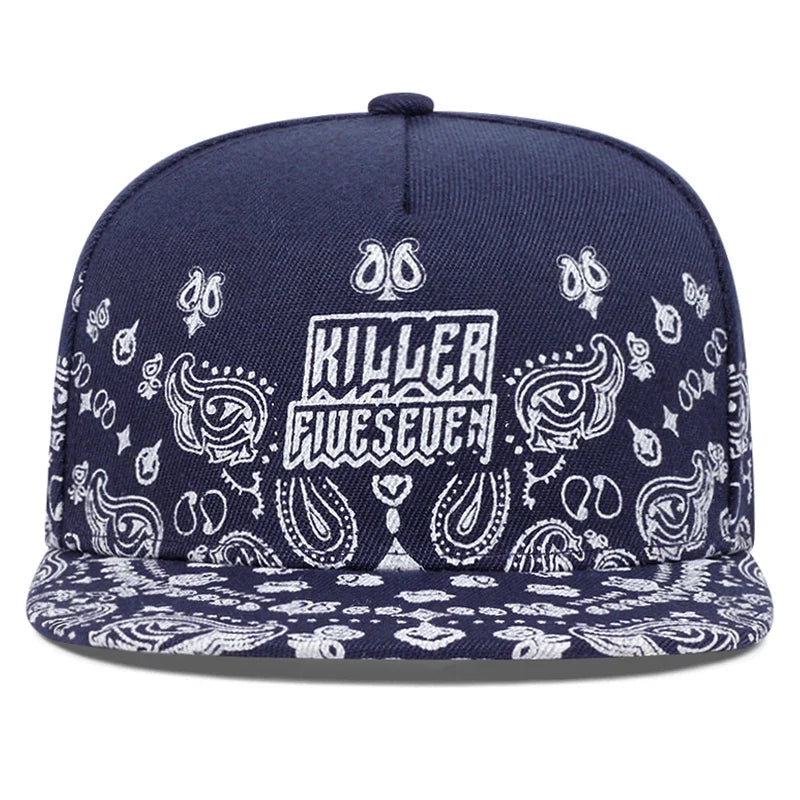Killer 5/7 Cashew Flowers Snapback Cap
