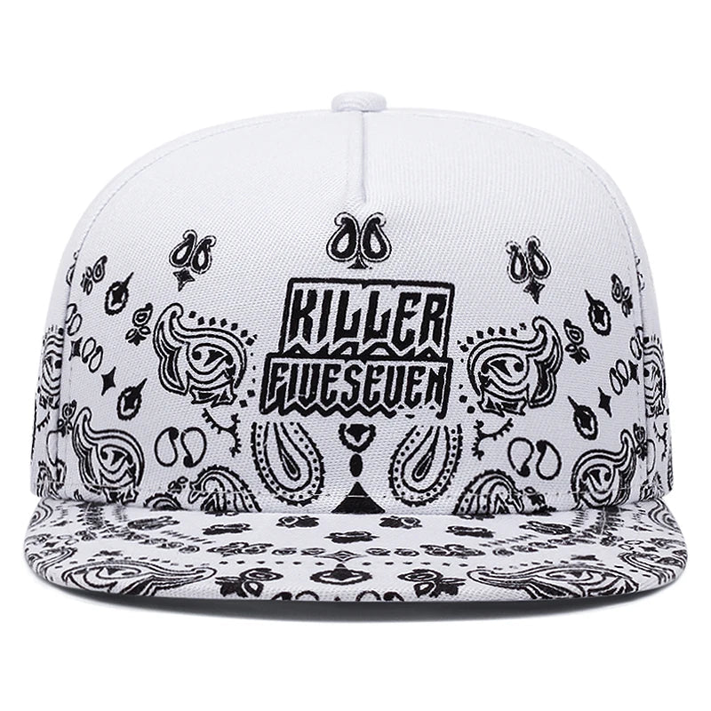 Killer 5/7 Cashew Flowers Snapback Cap