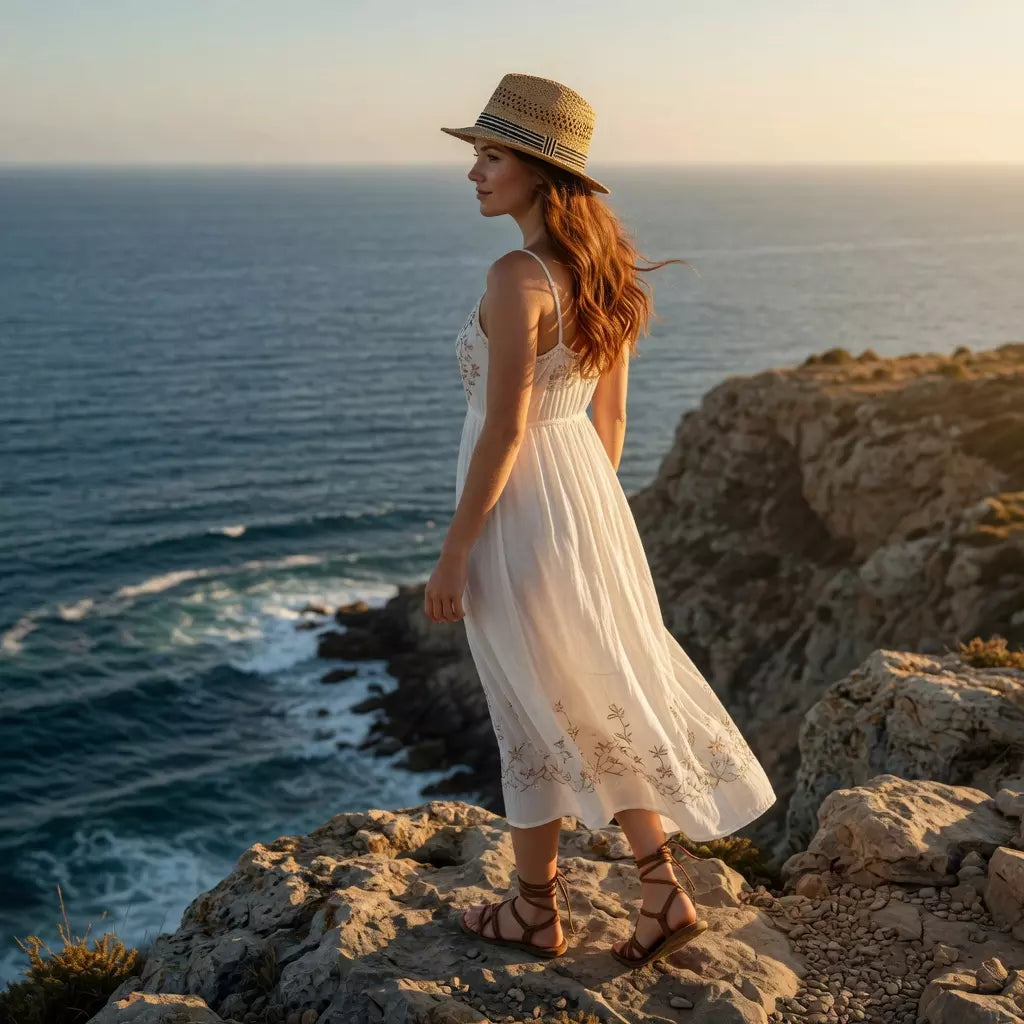 Kirk Summer Straw Trilby Hat