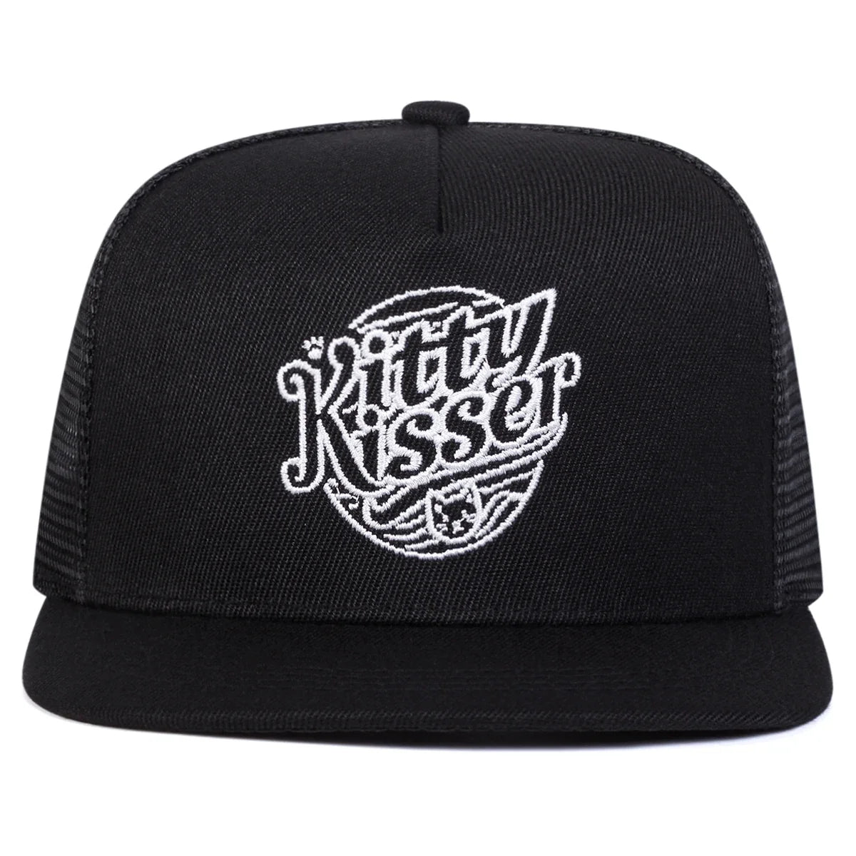 Kitty Kisser Trucker Snapback Cap