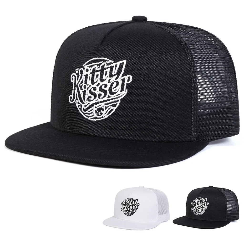 Kitty Kisser Trucker Snapback Cap
