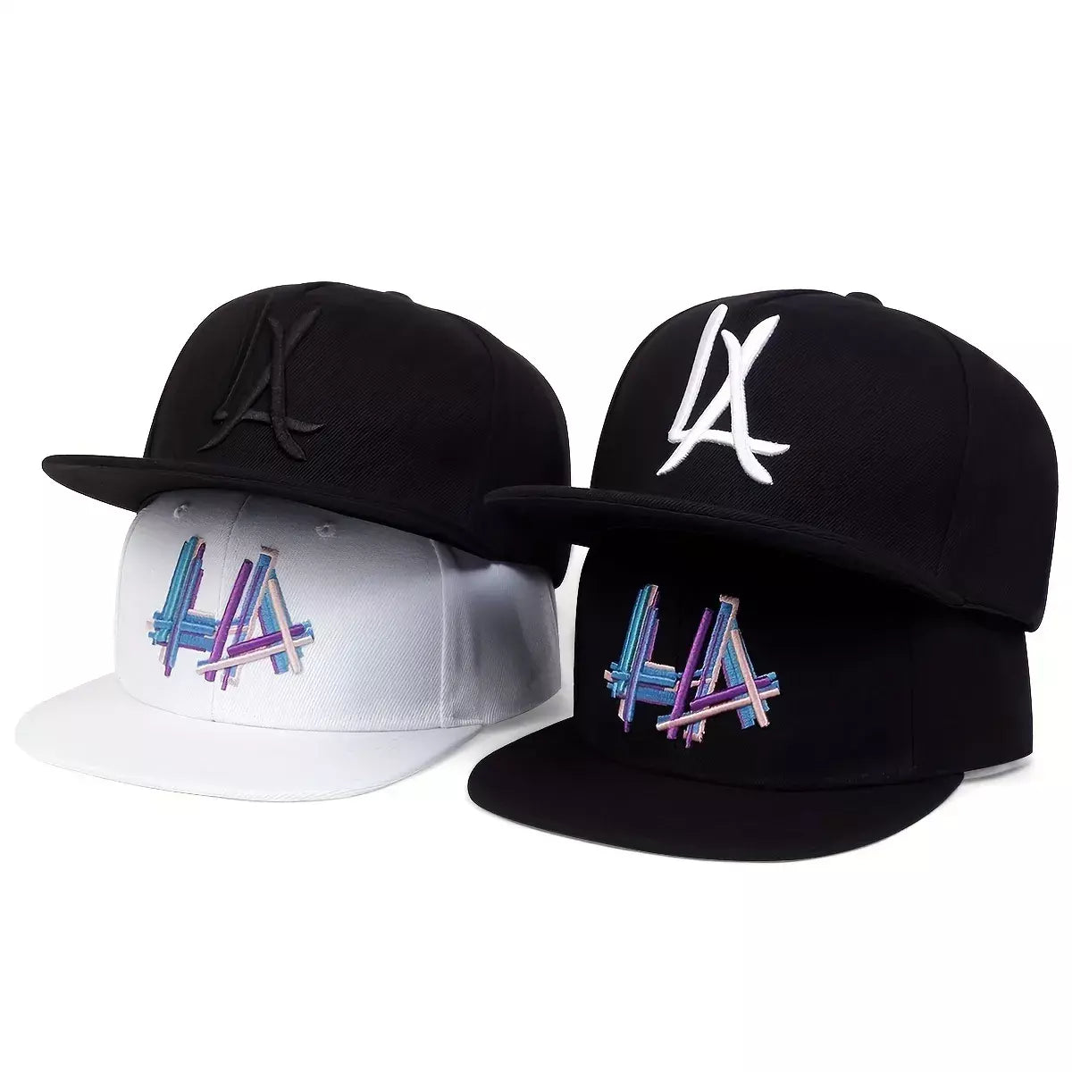LA Neon Snapback Cap