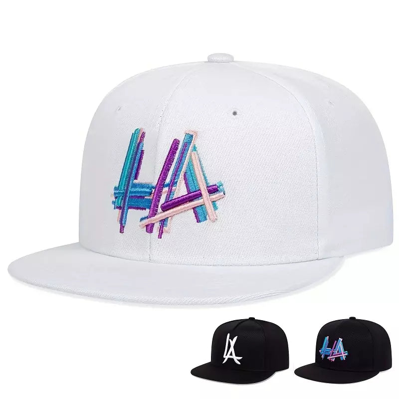 LA Neon Snapback Cap