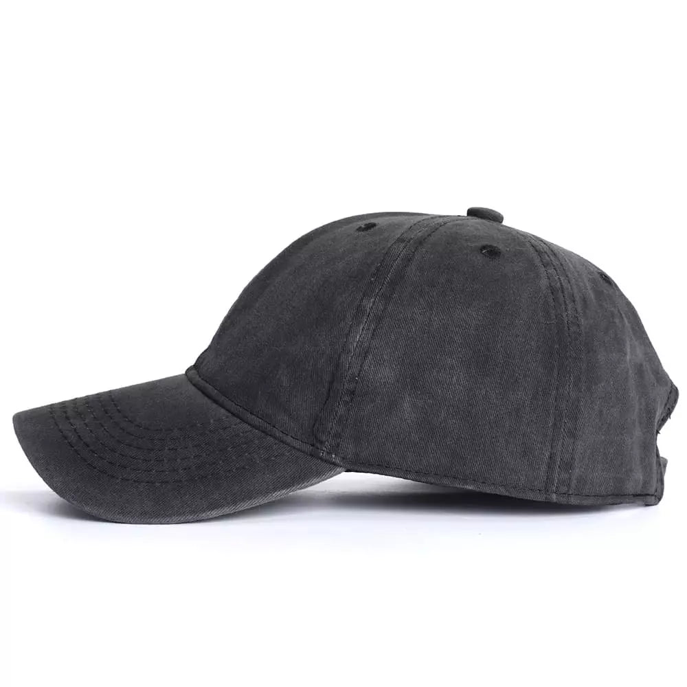 LT Plain Washed Cotton Baseball Cap