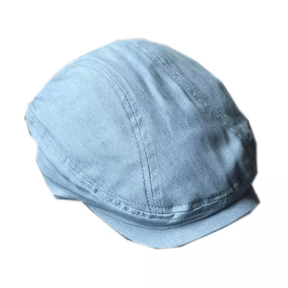 La Crosse Vintage Denim Flat Cap