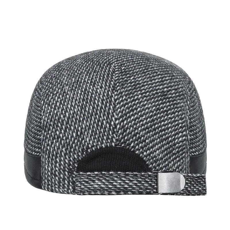 Lancashire Winter Earflaps Duckbill Flat Cap