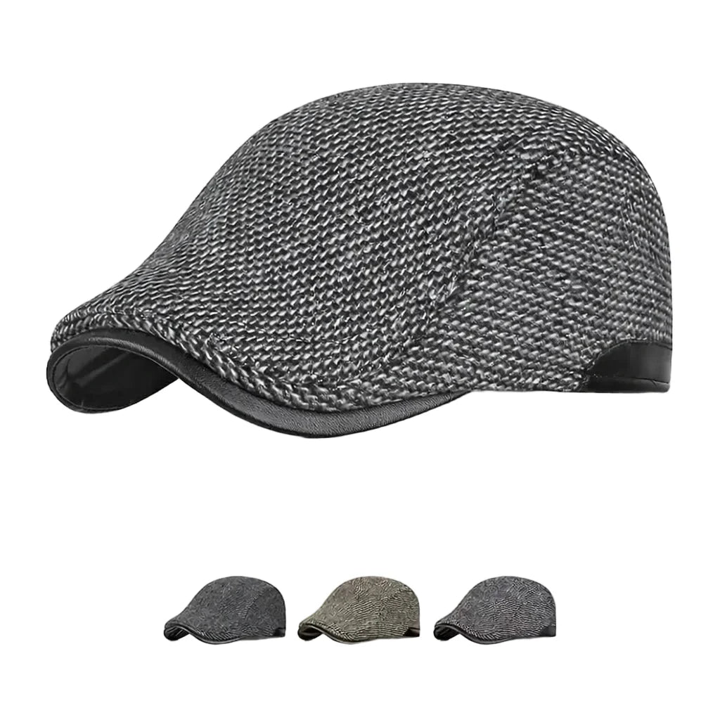 Lancashire Winter Earflaps Duckbill Flat Cap