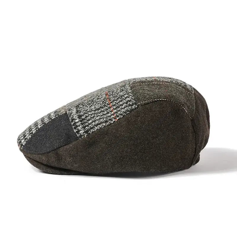 Lancashire Patchwork Flat Cap