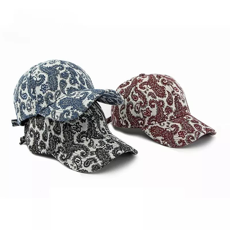 Laurenclay Cashew Flowers Baseball Cap