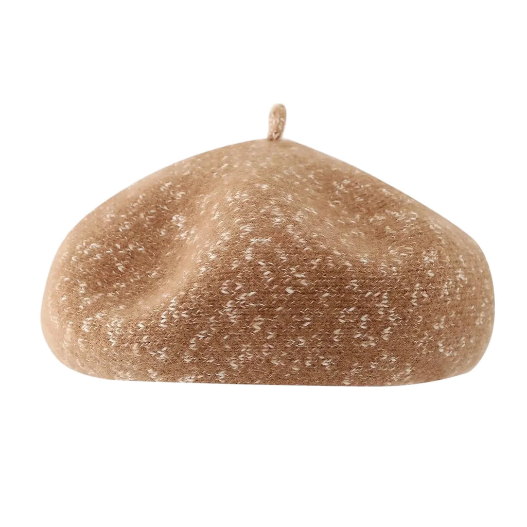 Laurent Women Worn Wool Beret