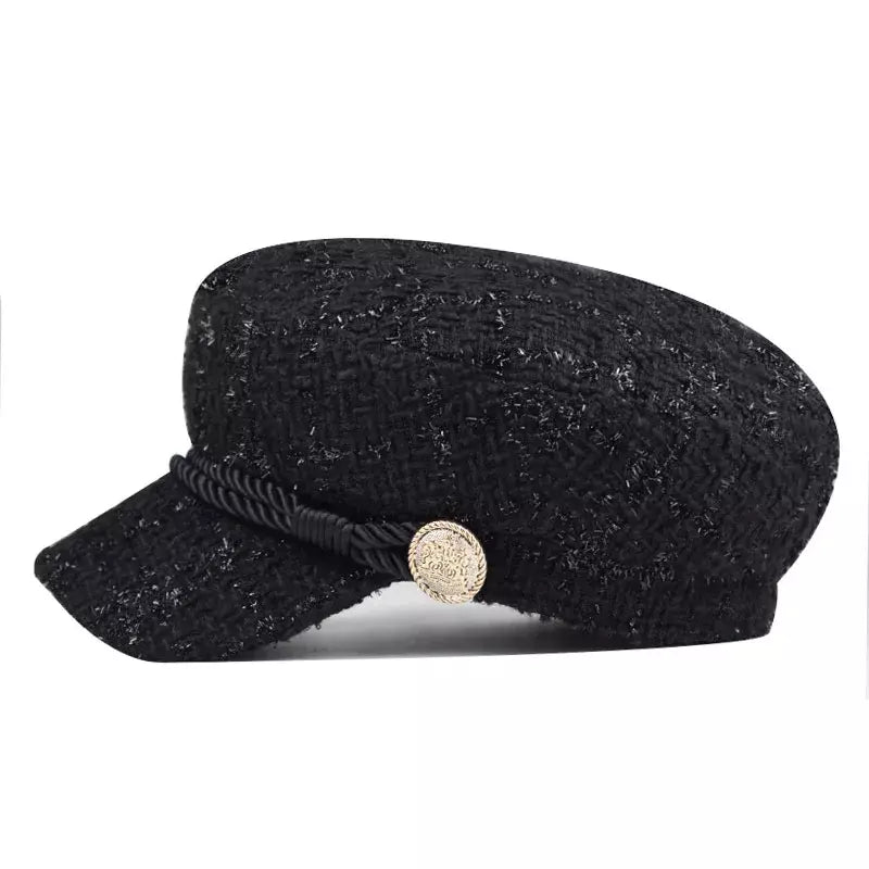 Laurent Furry Sailor Cap