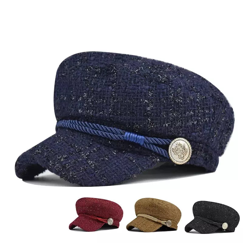 Laurent Furry Sailor Cap
