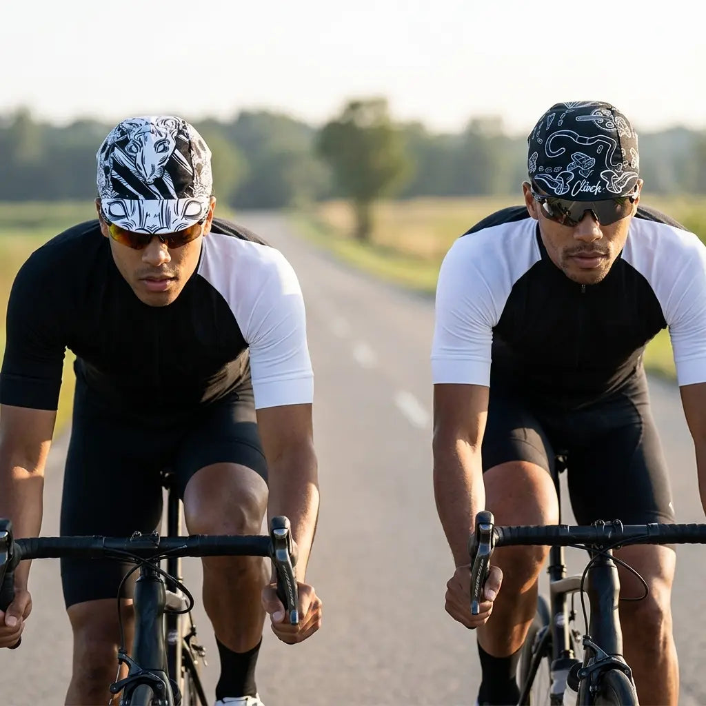 Le Tour Retro Breathable Elastic Cycling Cap
