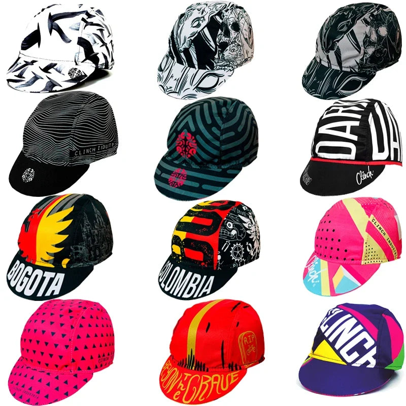 Le Tour Retro Breathable Elastic Cycling Cap