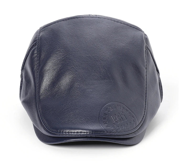 Lead The World 1985 Leather Duckbill Cap