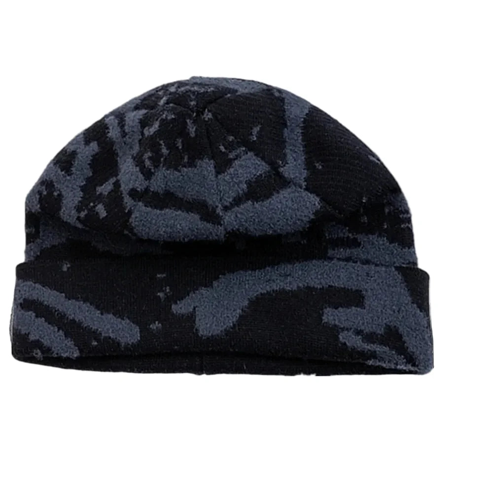 Leith Winter Camouflage Knitted Beanie