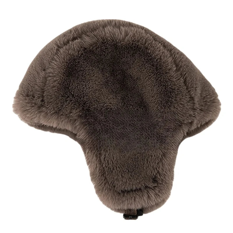 Leningrad Winter Leather Trapper Bomber Hat