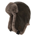 Leningrad Winter Leather Trapper Bomber Hat