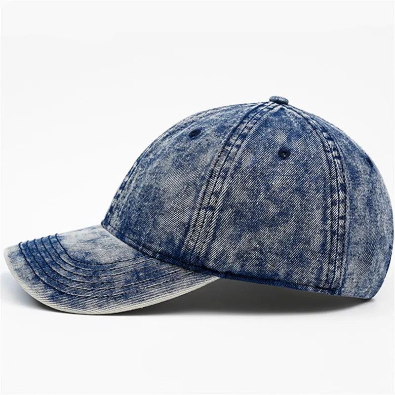 Lewis Degraded Denim Baseball Cap