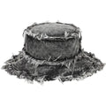 Leyton Retro Ripped Denim Bucket Hat