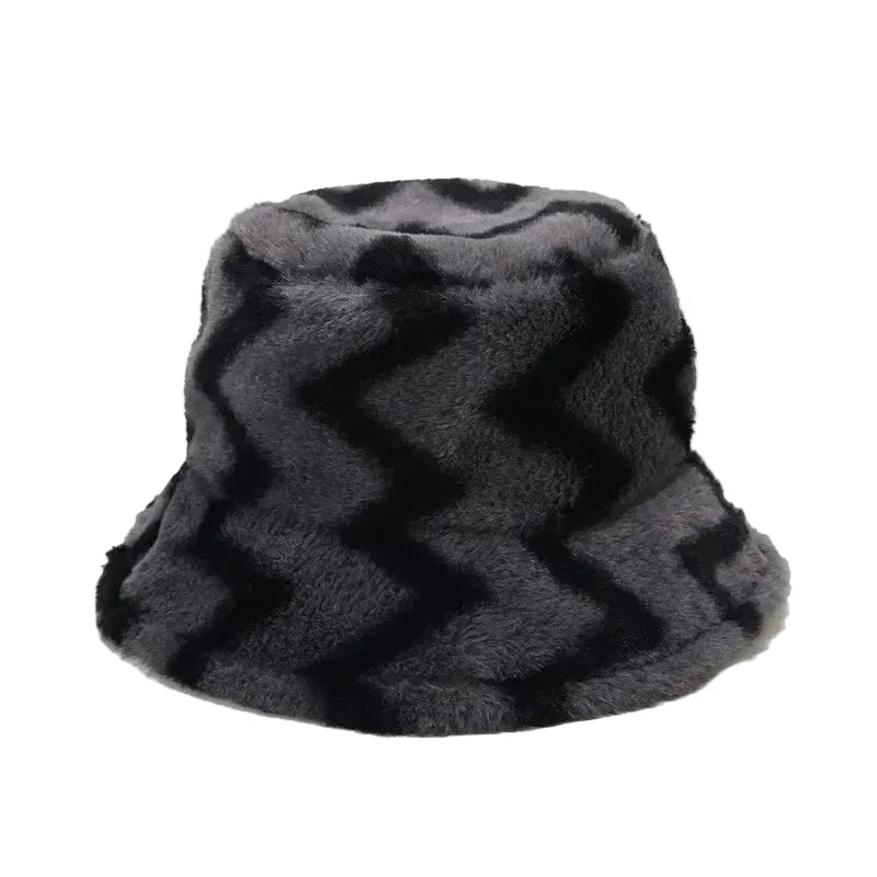 Lightnings Winter Fur Bucket Hat