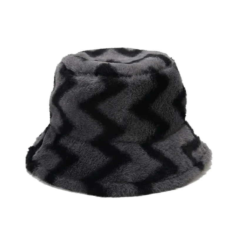 Lightnings Winter Fur Bucket Hat