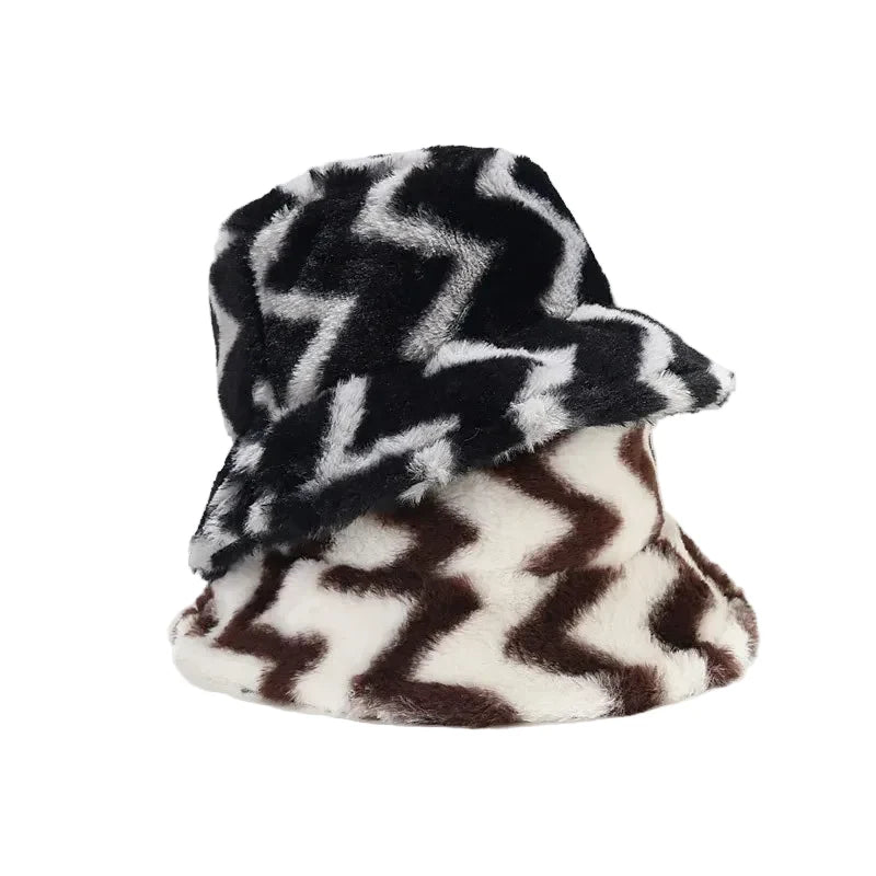 Lightnings Winter Fur Bucket Hat