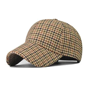 Lincoln Houndstooth Baseball Cap