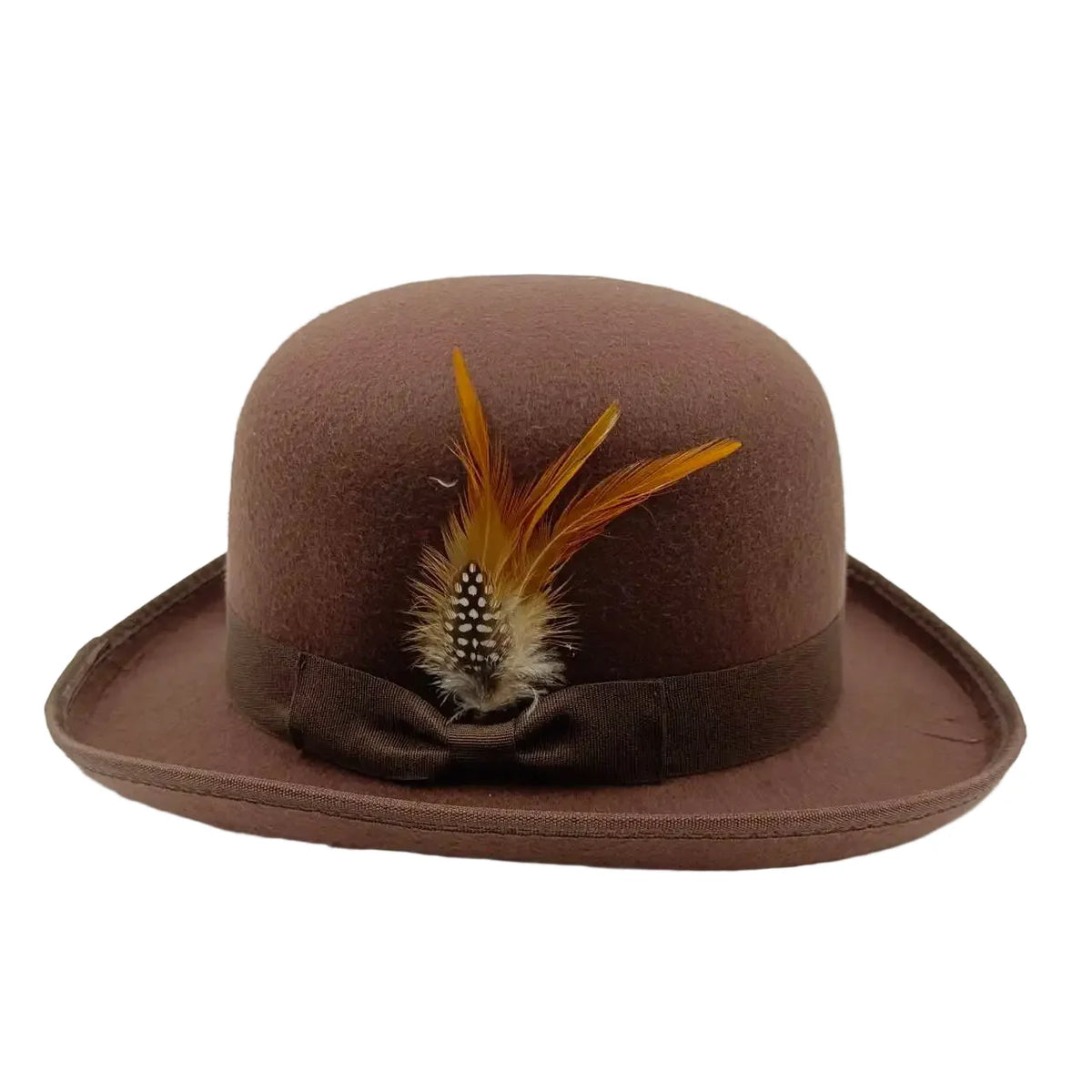 Linegard Retro Feathers Bowler Hat