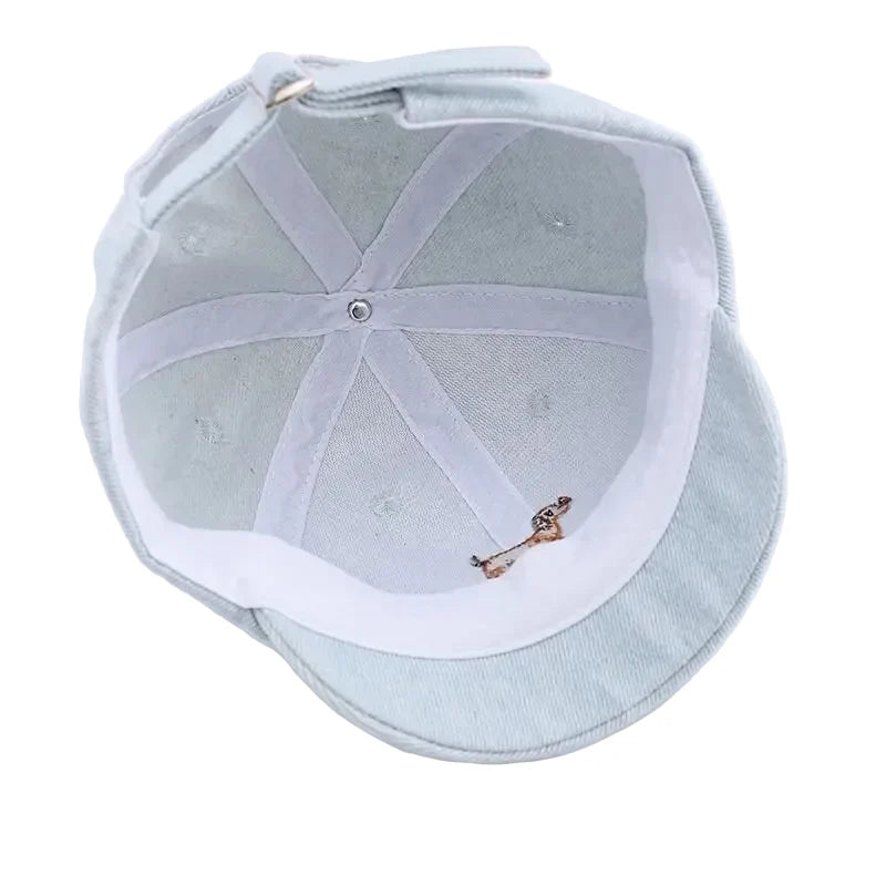 Little Dachshund Kids Short Brim Baseball Cap