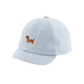Little Dachshund Kids Short Brim Baseball Cap