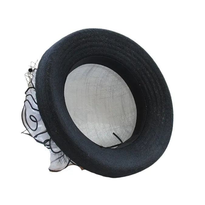 Liverpool Derby Flax Yarn Fascinator