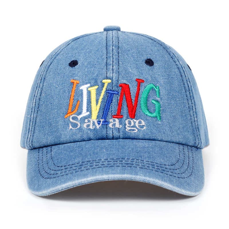 Living Savage Denim Baseball Cap