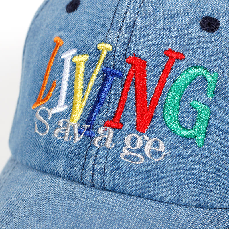 Living Savage Denim Baseball Cap