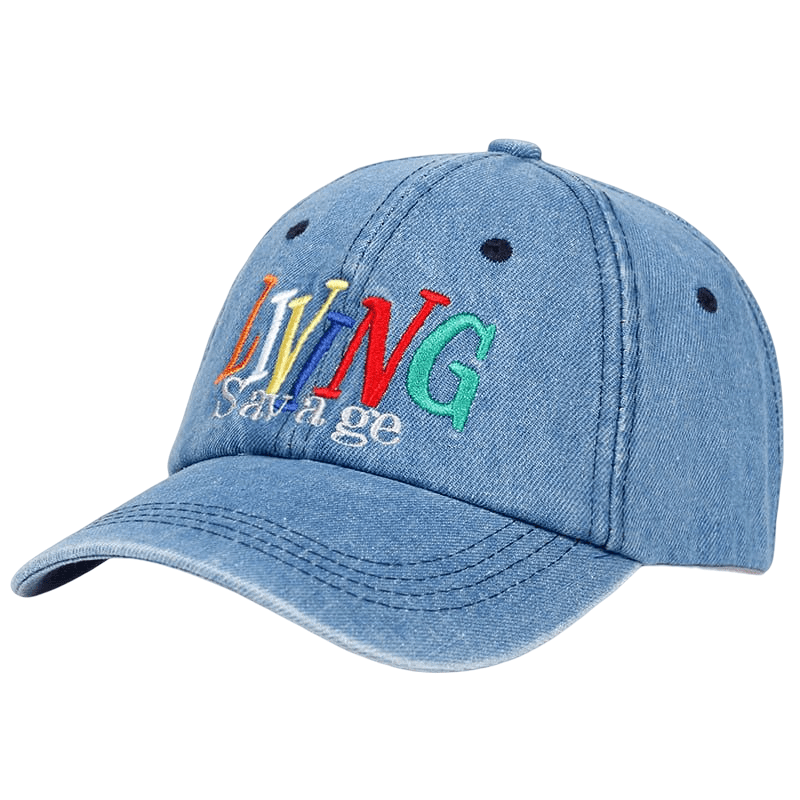 Living Savage Denim Baseball Cap