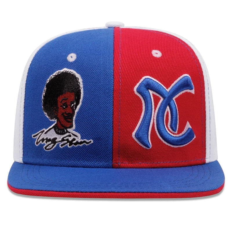 Long Stan AC Embroidered Snapback Cap
