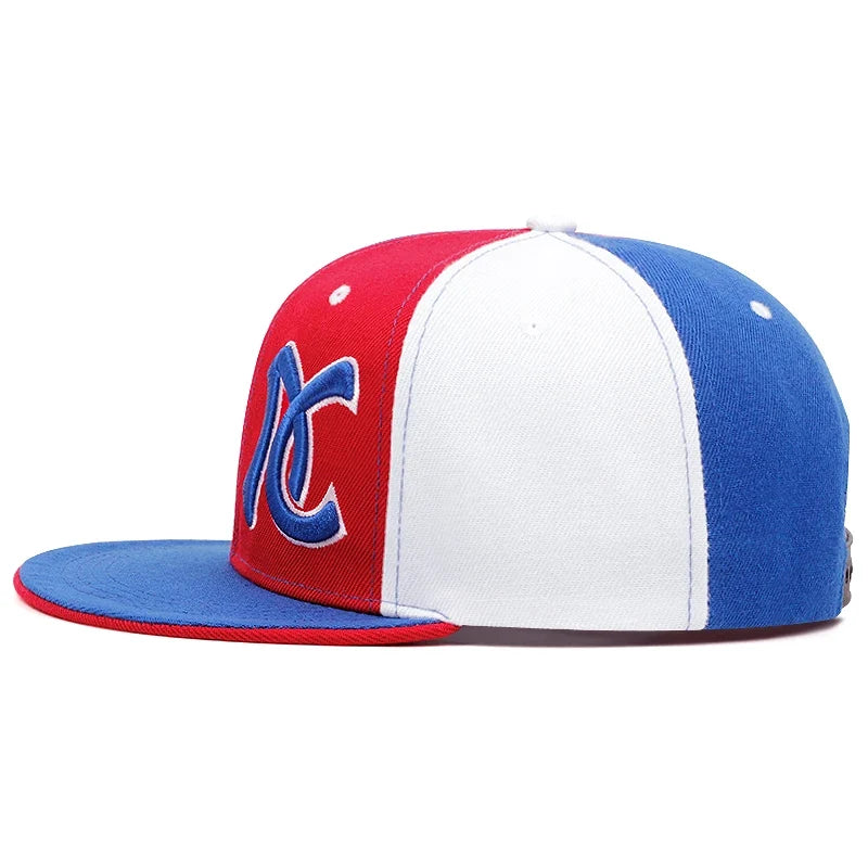 Long Stan AC Embroidered Snapback Cap