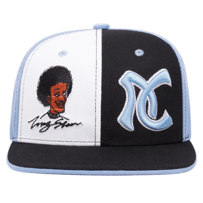 Long Stan AC Embroidered Snapback Cap