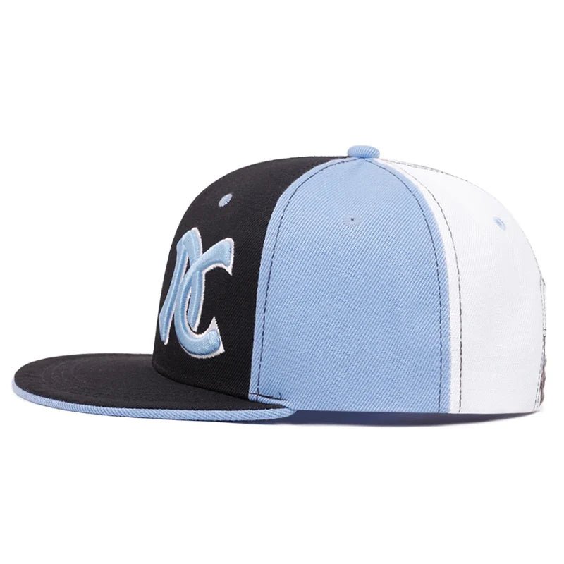 Long Stan AC Embroidered Snapback Cap