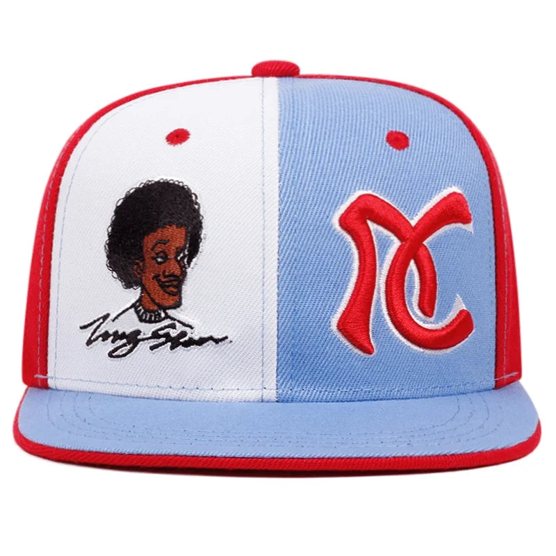 Long Stan AC Embroidered Snapback Cap
