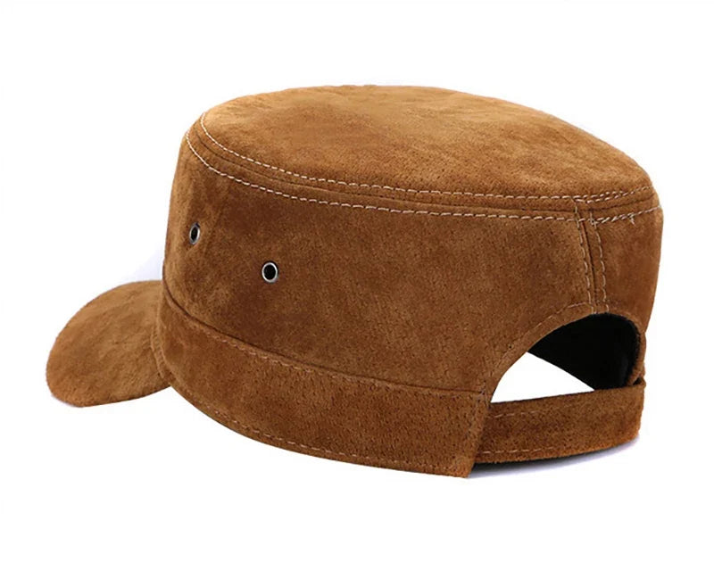 Longford Genuine Leather Army Cap