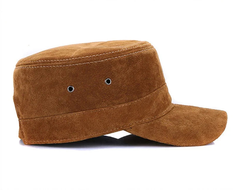 Longford Genuine Leather Army Cap