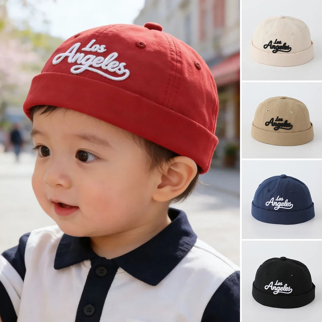 Los Angeles Kids Brimless Docker Cap